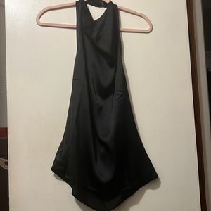 NWT Rachel Zoe Satin Halter Tank